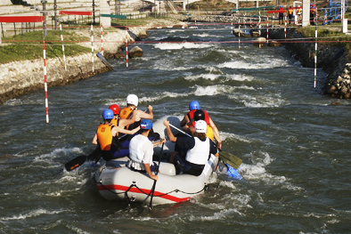 Rafting at Cunovo with Enjoy Slovakia DMC